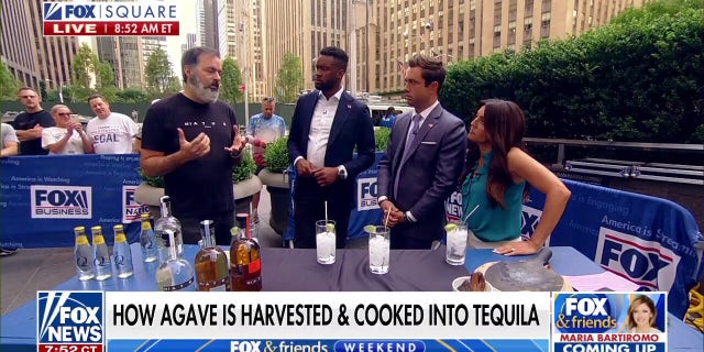 Kristopher DeSoto joined "Fox and Friends Weekend" on National Tequila Day, Sunday, July 24, 2022.