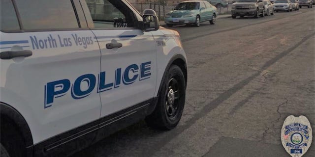 A North Las Vegas Police Department cruiser.