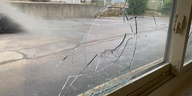 The Right to Life of Northeast Ohio was targeted by a vandal last week, leaving broken windows and graffiti with menacing messages.