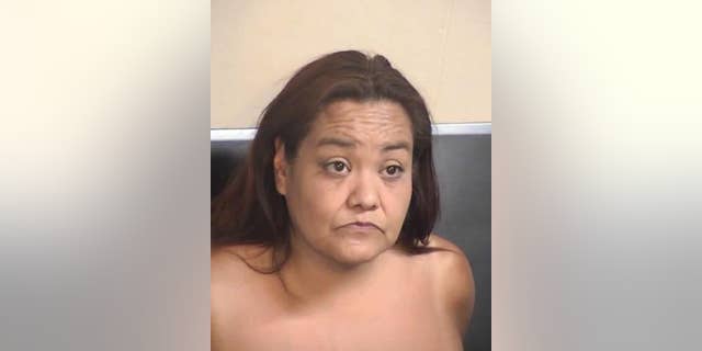 Patricia Castillo appeared to argue with the man before allegedly lighting him on fire.
