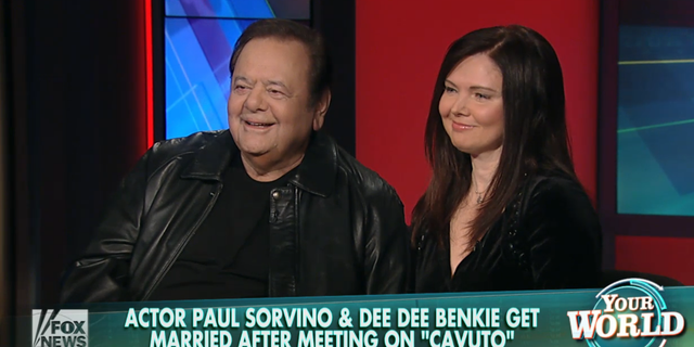 Late actor Paul Sorvino joined Neil Cavuto on Fox News in January 2015 to announce he married wife Dee Dee Benkie in December 2014. Die "Goeienaars" star died on Monday from natural causes.