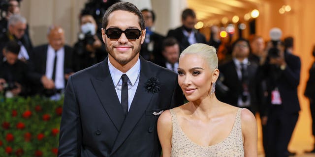 Pete Davidson and Kim Kardashian, seen here at the 2022 Met Gala, broke up after nine months of dating