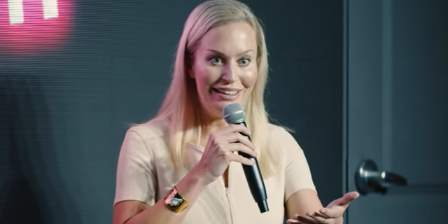 Florida Gov. Ron DeSantis' press secretary, Christina Pushaw, appears with commentator Dave Rubin on "The Rubin Report."