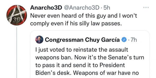 Rep. Chuy Garcia, D-Ill., deleted a profane late-night tweet, July 30, 2022.