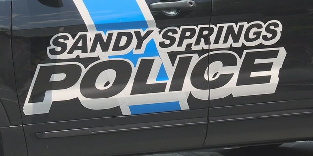 A Sandy Springs Police Department cruiser