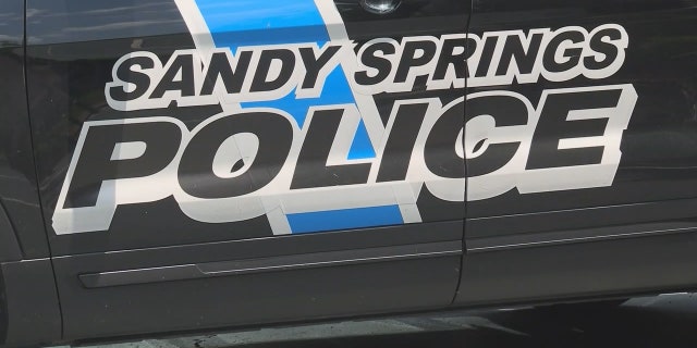 A Sandy Springs Police Department cruiser