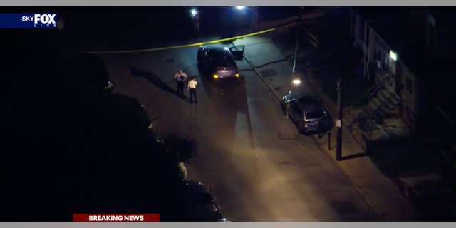 A 2-year-old boy and three adults were injured in a shooting in West Philadelphia Wednesday night.