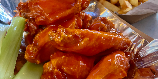 Wings from Dan & John's Wings in New York City. Founders and Buffalo natives Dan Borowski and John Henninger began serving hot wings in the Big Apple in 2013 — and have recently battled inflation in the chicken market.