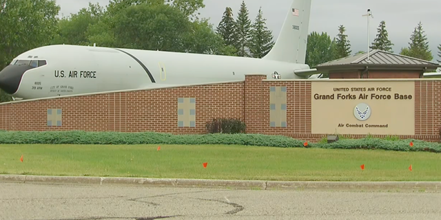 Grand Forks Air Force Base in North Dakota.