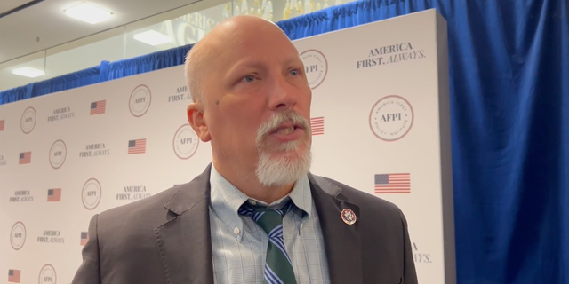 Rep. Chip Roy, R-Texas, speaks with Fox News Digital at the America First Agenda Summit in Washington, D.C.