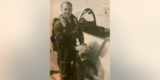 Col. James Lamar in the 1950s when he was a pilot instructor at an Air Force base in Arizona. 