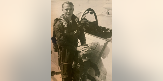 Col. James Lamar in the 1950s when he was a pilot instructor at an Air Force base in Arizona.