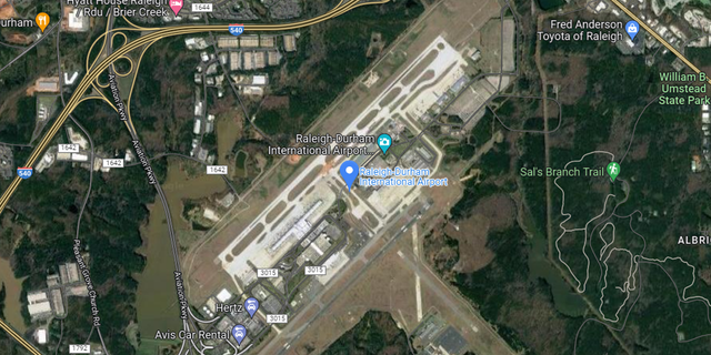 A pilot made an emergency landing at Raleigh-Durham International Airport on July 29, 2022.