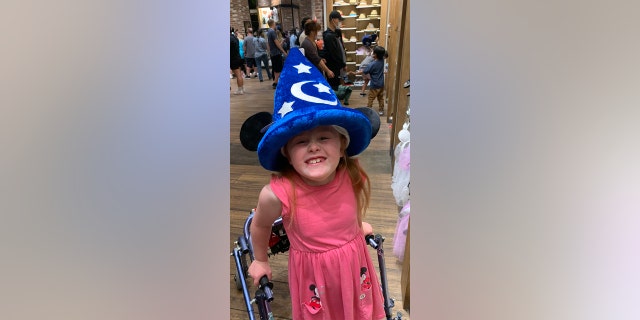 To celebrate the girl's achievement, Shaylie and the family took a trip to Disneyland.