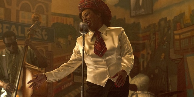 "Elvis" actress Shonka Dukureh, who played Big Mama Thorton, was found dead Thursday in a bedroom at her apartment in Nashville, police confirmed. She was 44.