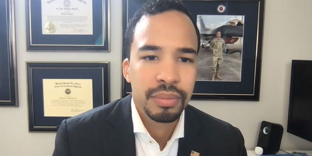 Democratic Missouri state Sen. Steve Roberts, who is challenging "Squad" member Rep. Cori Bush, speaks with Fox News' Brandon Gillespie during an interview on Thursday, July 28, 2022.