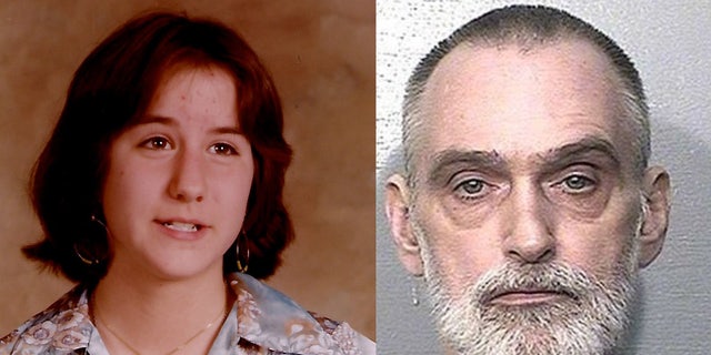 A photo combination of Theresa Carolina Fillingim and Florida serial killer Billy Mansfield Jr. Fillingim's remains were found on his family's property in 1981 - but not identified as the missing teen until 2022.