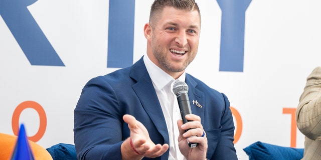 Tim Tebow at the International Poverty Forum