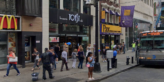 The Toast Cafe in Manhattan, where the robbery happened, according to police.
