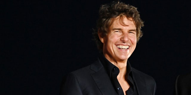 Tom Cruise smiling