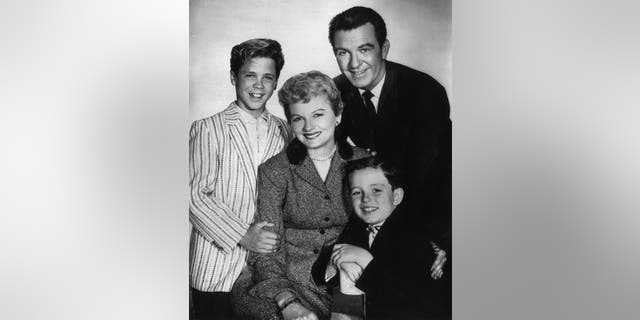 Dow starred alongside Hugh Beaumont, Jerry Mathers and Barbara Billingsley in the TV series 