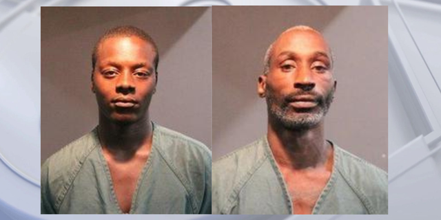 Booking photos of Malik Patt, 20, and Jason Payne, 44.