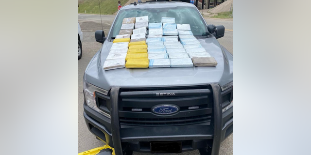 Officers with the Colorado State Patrol made a seizure of 114 pounds of pure fentanyl on a highway on June 20.