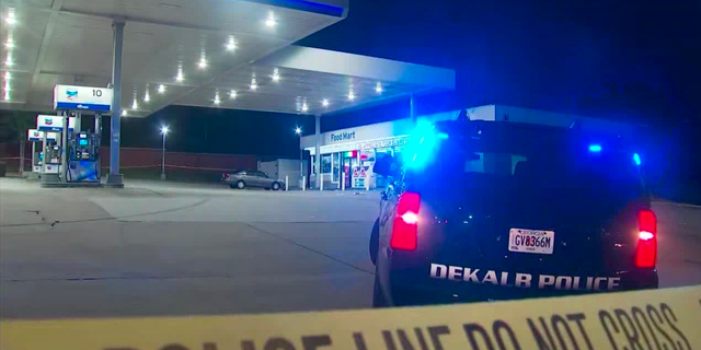 The shooting happened in DeKalb County around 2:30 a.m. at a Chevron gas station, according to FOX 5 Atlanta.