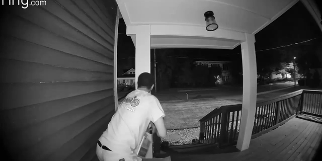 Police in Georgia are looking for a man who they're calling a "porch pirate" after they say that he stole packages from the front porch of someone's house.