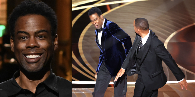 Chris Rock joked about Will Smith's infamous slap at the 94th Academy Awards during his show on July 24, 2022.