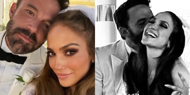 Jennifer Lopez and Ben Affleck are planning to have a "bigger party" with friends after getting married during an intimate wedding ceremony in Las Vegas.