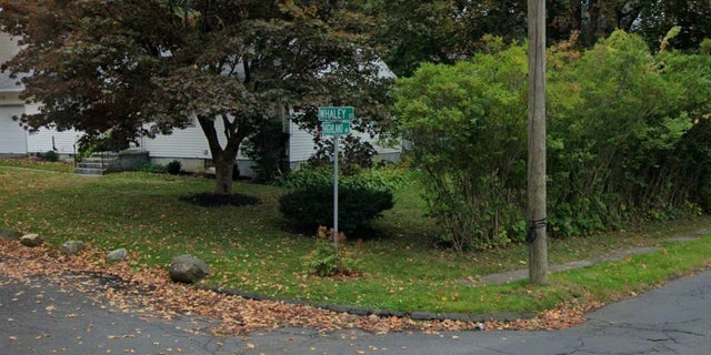 Whaley Street sign in Danbury, Connecticuty