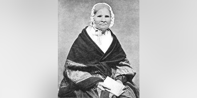 Louisa Swain of Laramie, Wyoming, is believed to be the first women in America to vote, in the Wyoming Territorial Election of September 1870.