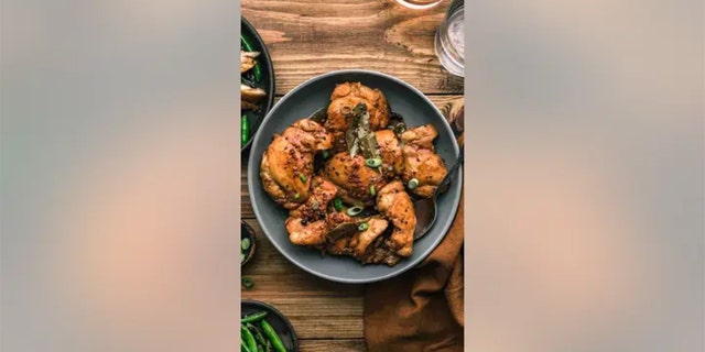 Filipino Chicken Adobo by Abby Cooper of stemandspoon.com