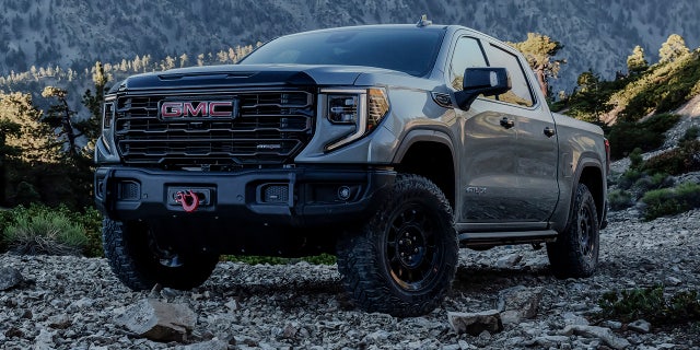 The GMC Sierra 1500 AT4X AEV Edition features more off-road equipment than the standard model.