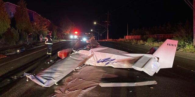 Officials said the small experimental aircraft experienced complete engine failure.