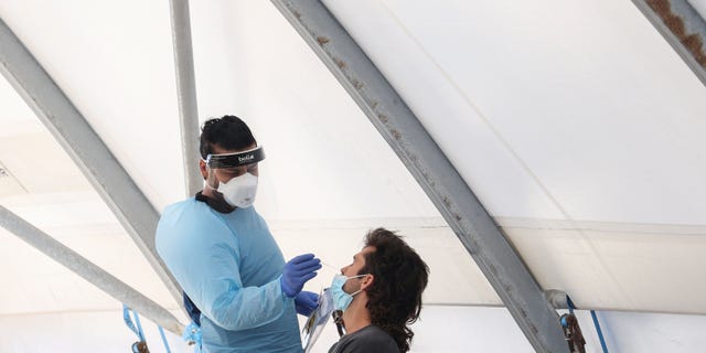 COVID testing in Sydney, Australia