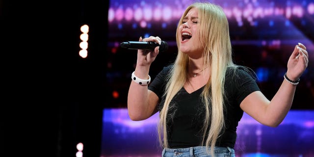 Ava Swiss, 18, auditioned on "America's Got Talent."