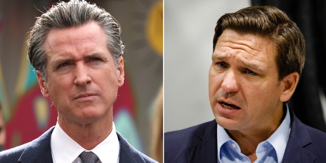 Earlier this week, Newsom offered some political advice for DeSantis during MSNBC's "Inside with Jen Psaki," saying the governor should "pack up and wait a few years" before challenging former President Donald Trump.