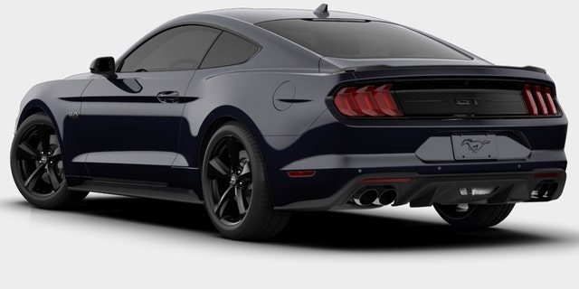 The 2022 Mustang can be ordered with a Black Accent appearance package.