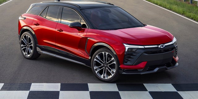 The Blazer EV SS is a high performance model with 557 hp.