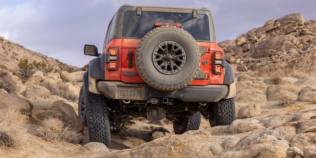 The Bronco Raptor has 13.1 inches of ground clearance. 