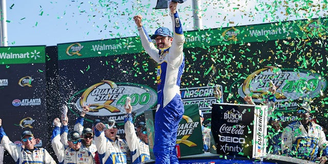 Chase Elliott and his father Bill are the only two Georgia natives to win at Atlanta Motor Speedway.