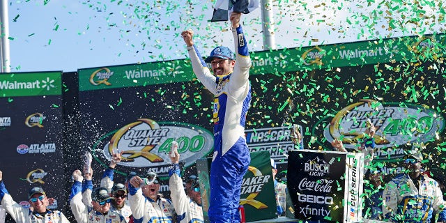 Chase Elliott’s Atlanta NASCAR win is his first at his home track