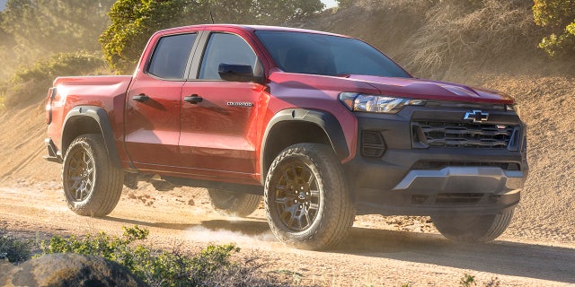 The Colorado Trail Boss features a lifted body and wider stance.