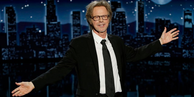 Dana Carvey does his monologue on "Jimmy Kimmel Live." 