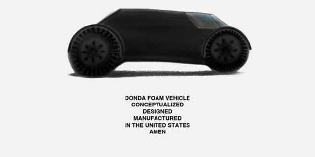 The Donda Foam Vehicle concept appears to be an extreme off-roader.