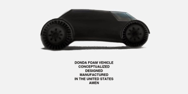 The Donda Foam Vehicle concept appears to be an extreme off-roader.