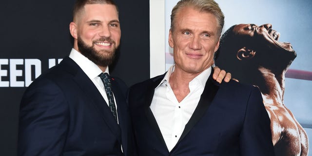 Florian Munteanu and Dolph Lundgren portray Viktor and Ivan Drago in the "Creed" films.