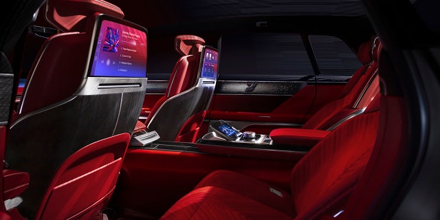 The Celestiq concept features a four-seat layout.